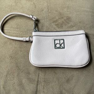 Calvin Klein wristlet pouch